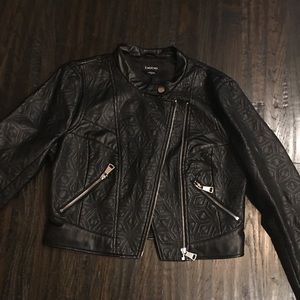 Leather like Moto jacket